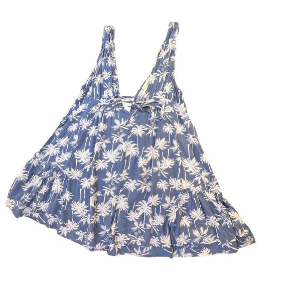 Ocean Drive Mini Dress Medium Coconutgirl Hawaiian Beachy Cutout Sundress Garb - Picture 4 of 12